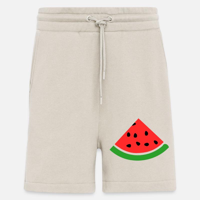 Melon pastèque - Short bio décontracté fabriqué en UE - WARM CLAY