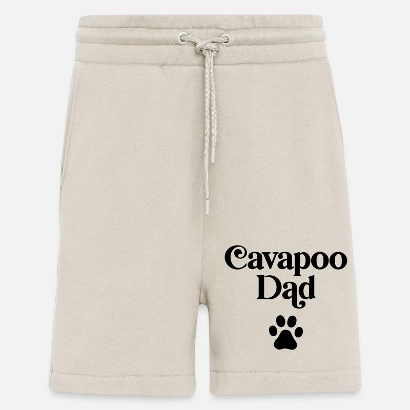 Cavapoo Dad - Shorts - made by SPREAD - WARM CLAY
