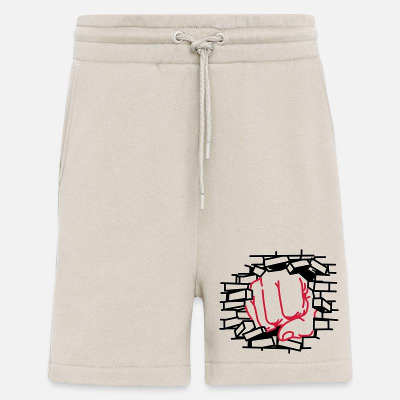 Faustdick, Faust, schlagen - Shorts - made by SPREAD - WARM CLAY