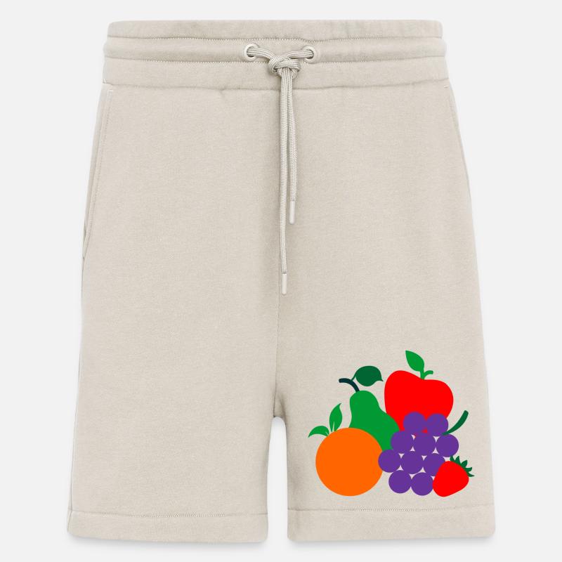 Fruchtlogo dietiste - Shorts - made by SPREAD - WARM CLAY
