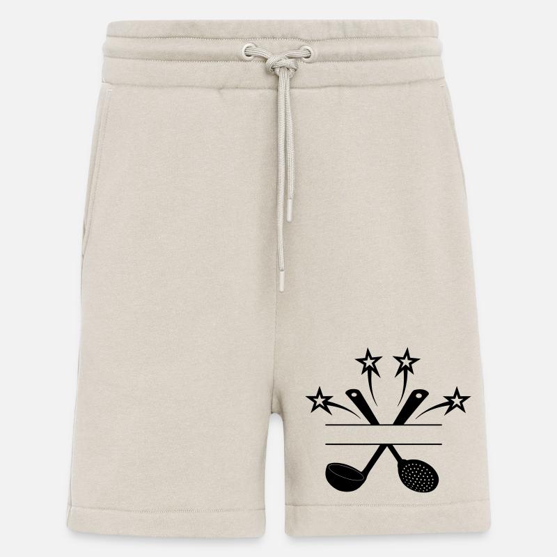 Schaumlöffel und Suppenlöffel 4 Sterne - Shorts - made by SPREAD - WARM CLAY