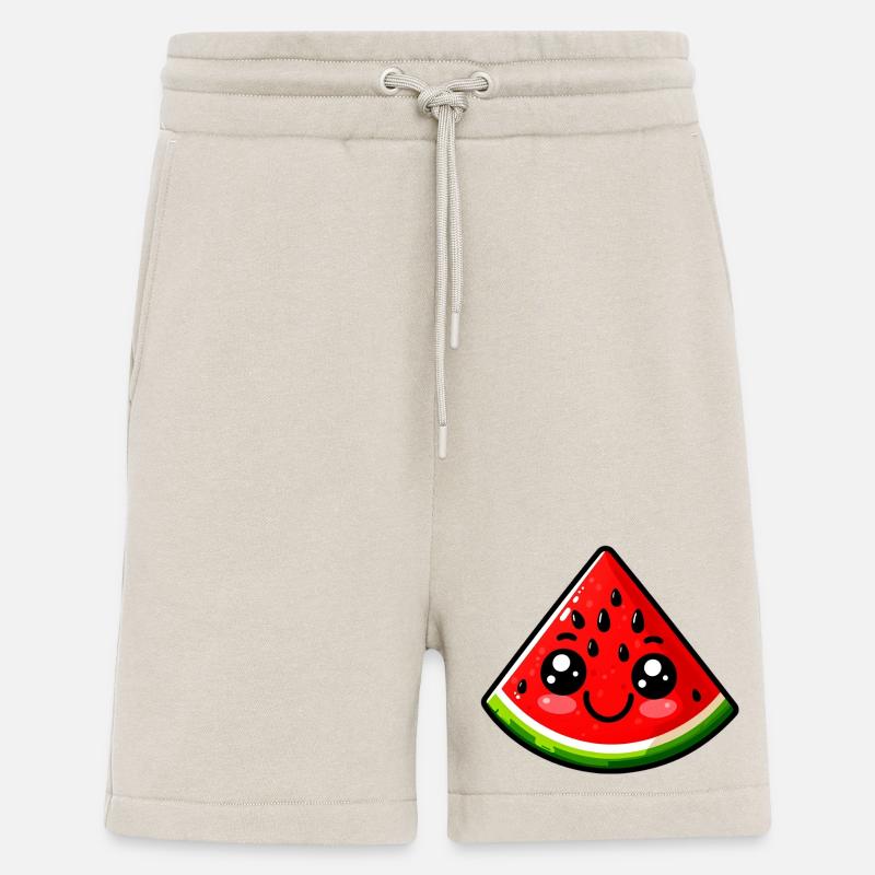 Pastèque Pastèques - Short bio décontracté fabriqué en UE - WARM CLAY