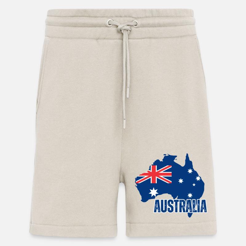Australian flag, Australian pride - Shorts - made by SPREAD - WARM CLAY