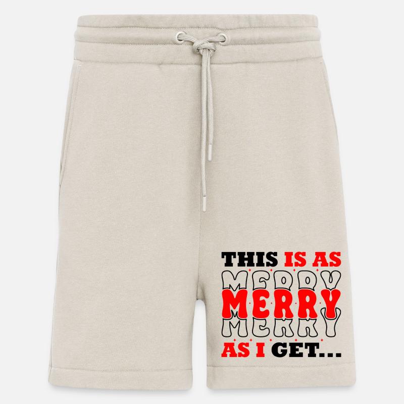 C’est aussi joyeux que moi - Short bio décontracté fabriqué en UE - WARM CLAY