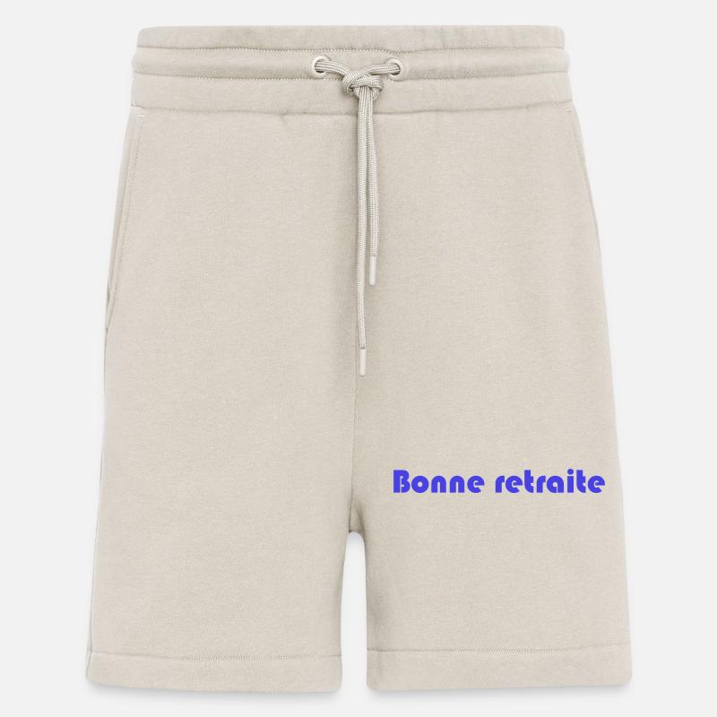 RETRAITE. RETRAITE. RETRAITEE. RETRAITE - Short bio décontracté fabriqué en UE - WARM CLAY