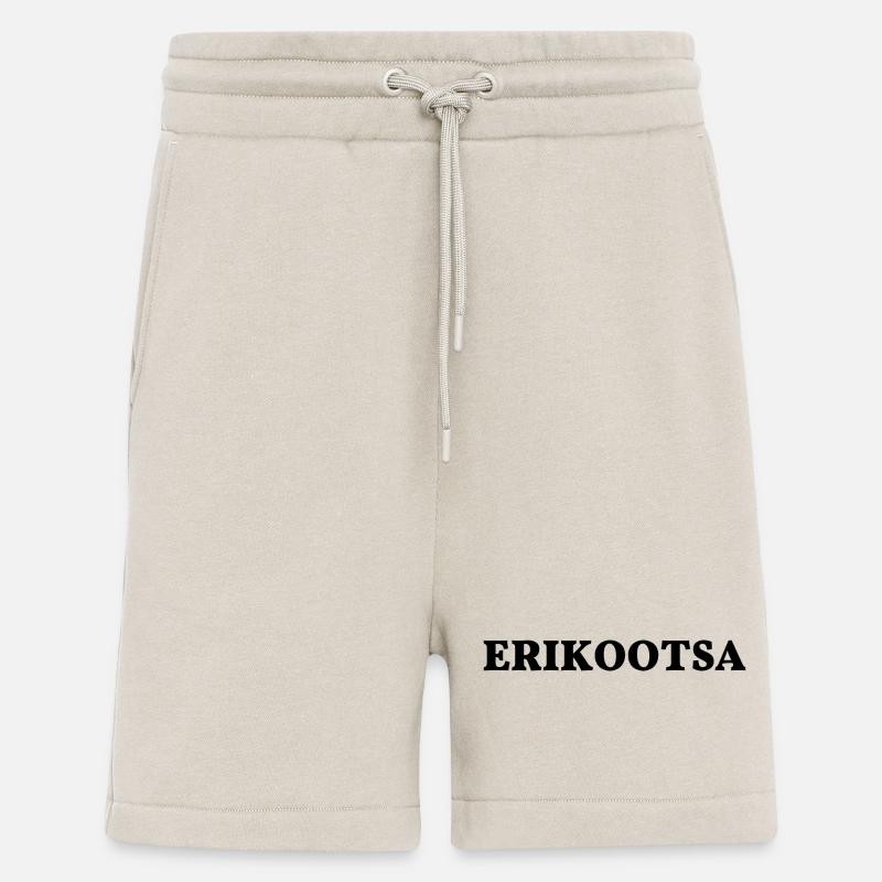 "ERIKOOTSA"-Logo - Shorts - made by SPREAD - WARM CLAY