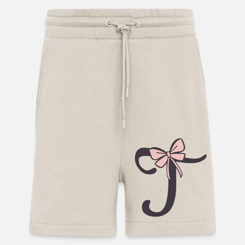 Anfangsbuchstabe T Schleifchen - Shorts - made by SPREAD - WARM CLAY