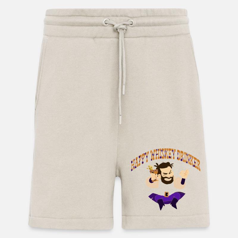 Whiskey Spruch Whiskeytrinker Whiskeyliebhaber - Shorts - made by SPREAD - WARM CLAY