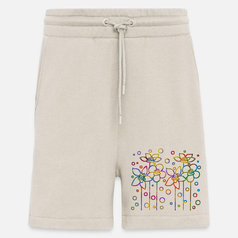 Fleur - Short bio décontracté fabriqué en UE - WARM CLAY