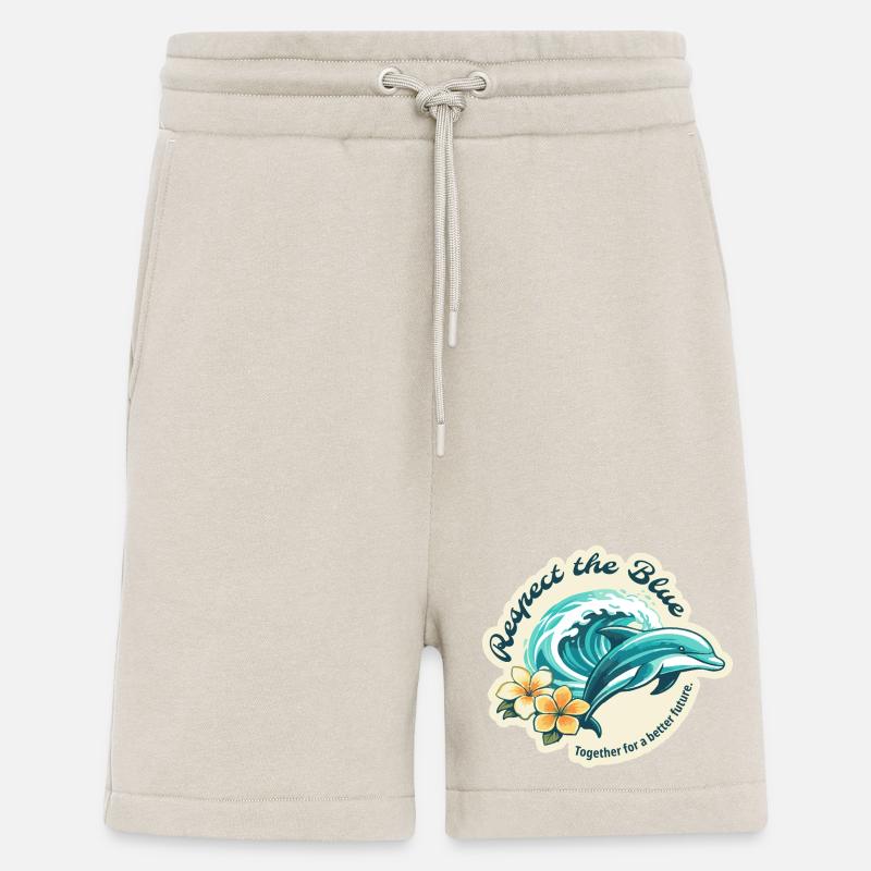Protect the Blue - Delfin - Shorts - made by SPREAD - WARM CLAY