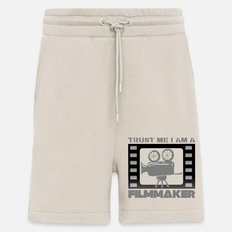 Ich bin ein Filmmacher - Filmmaker tshirt - Shorts - made by SPREAD - WARM CLAY
