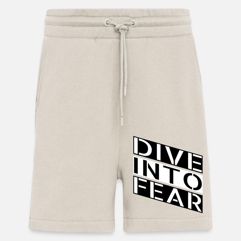 Courage Bday Bungee Jumping Techniques - Shorts - made by SPREAD - WARM CLAY