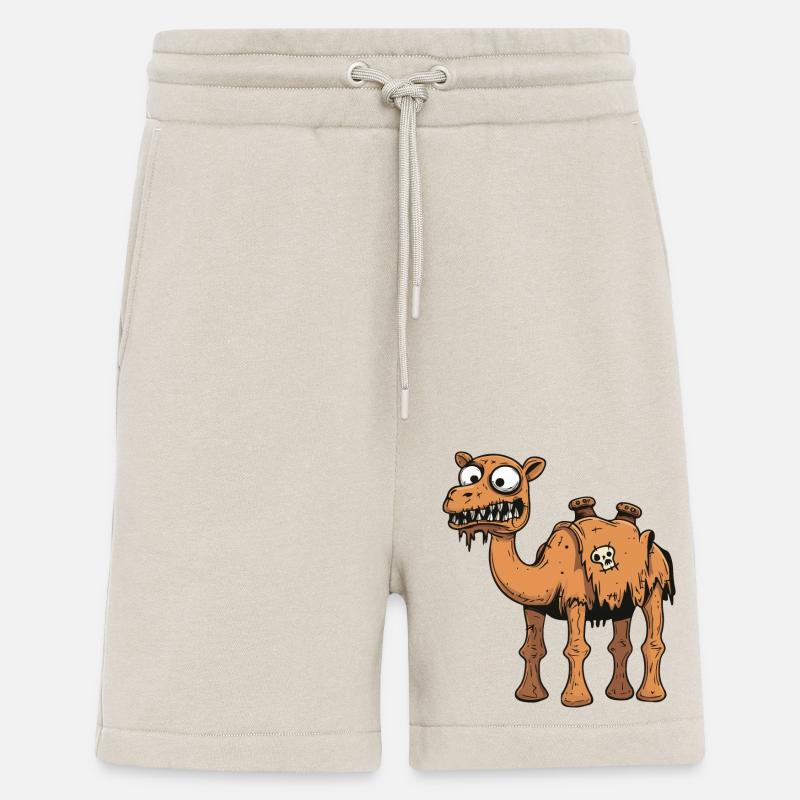 Camel Halloween Comic Funny - Shorts - made by SPREAD - WARM CLAY