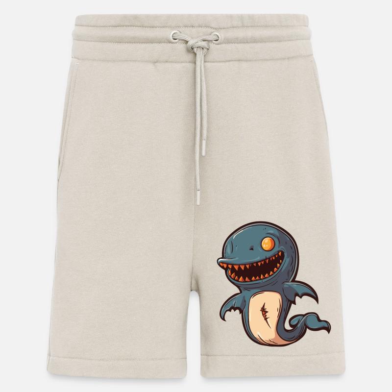 Dolphin Halloween Comic Funny - Shorts - made by SPREAD - WARM CLAY