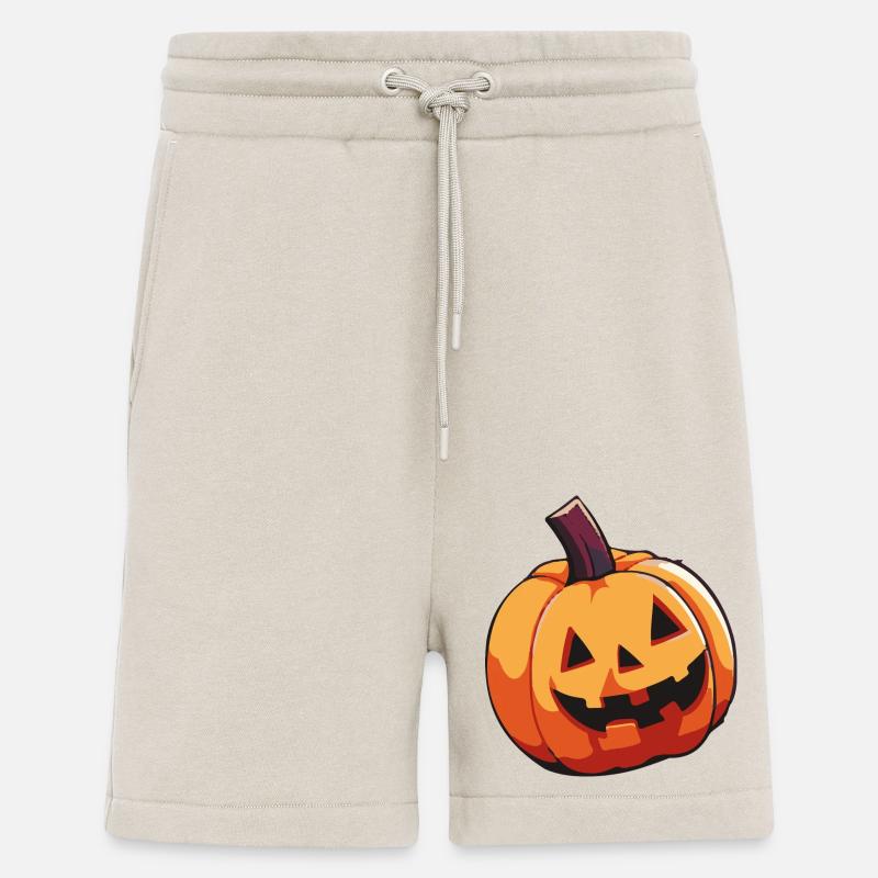 Pumpkin Comic Funny - Shorts - made by SPREAD - WARM CLAY