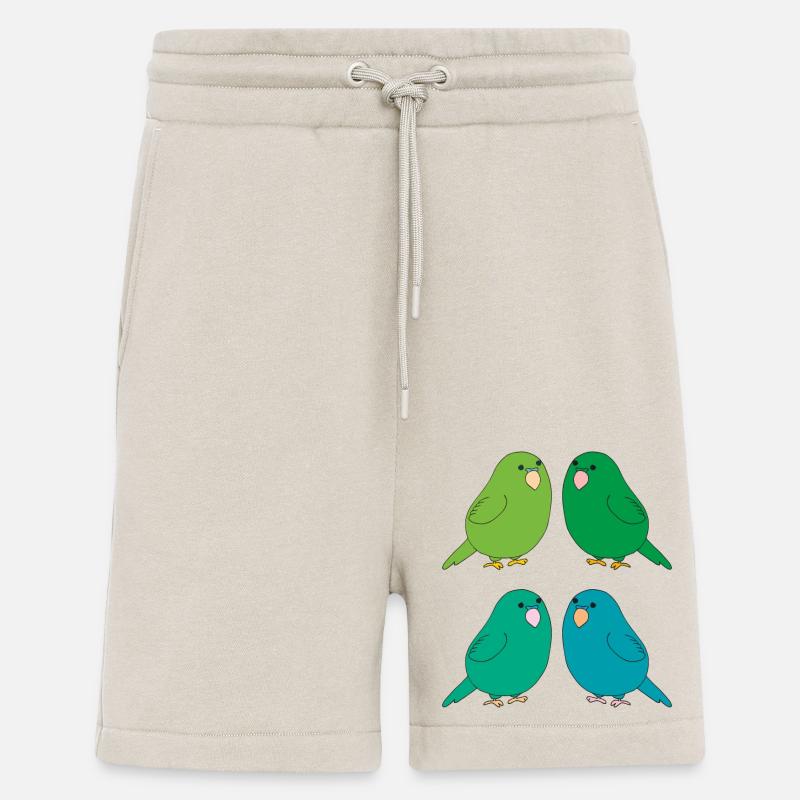 Perruche 4fold - Short bio décontracté fabriqué en UE - WARM CLAY