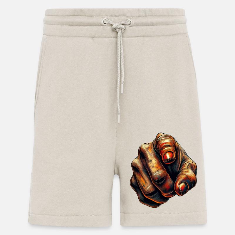 Finger - Shorts - made by SPREAD - WARM CLAY