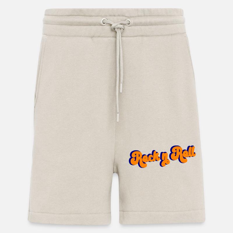 Rock and Roll Design Rétro - Short bio décontracté fabriqué en UE - WARM CLAY