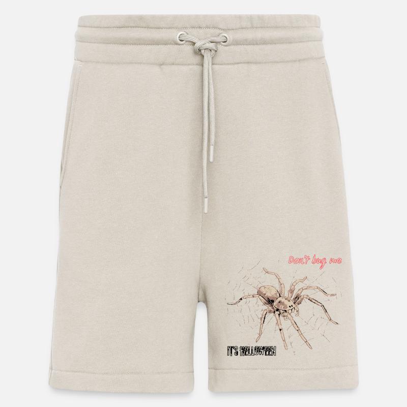 Ne m’embêtez pas, c’est Helloween - Short bio décontracté fabriqué en UE - WARM CLAY