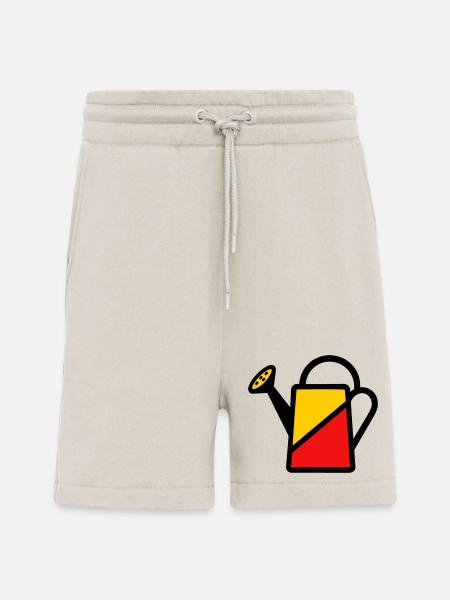 Two-tone watering can tool vegetable gardener - Shorts - made by SPREAD - WARM CLAY