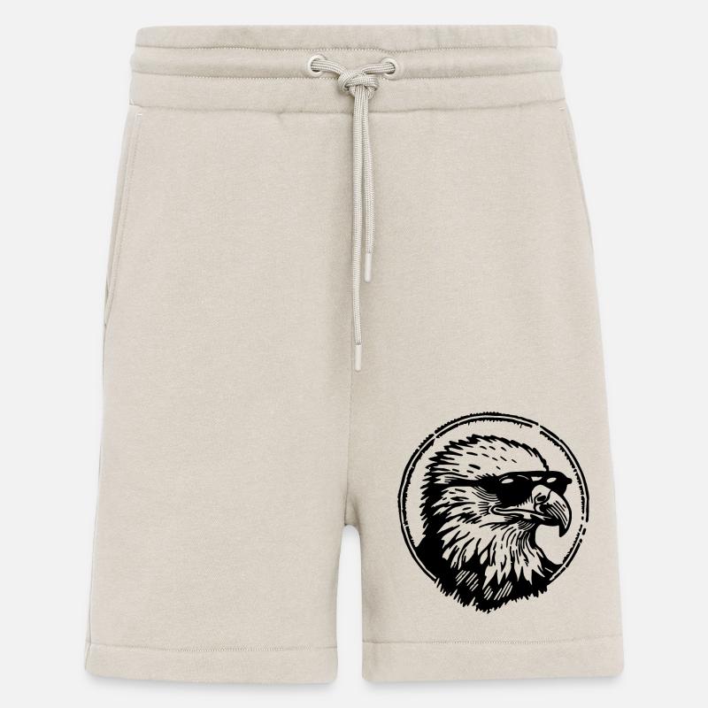Aigle Tête d’aigle - Short bio décontracté fabriqué en UE - WARM CLAY