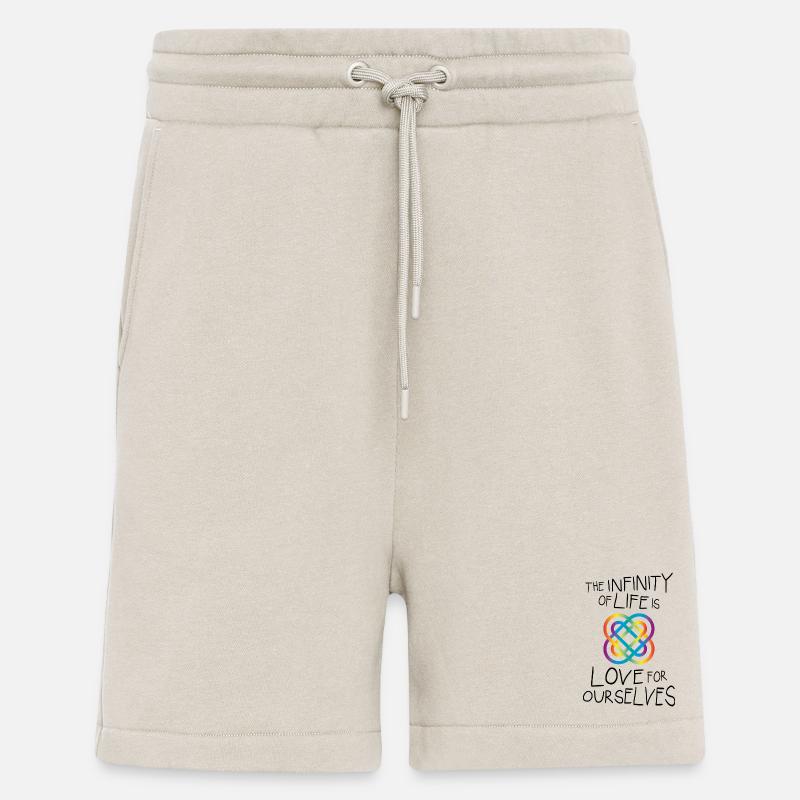 INFINITY No.2 - Shorts - made by SPREAD - WARM CLAY