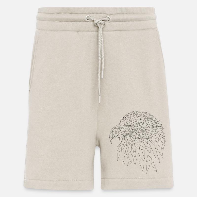 Seeadler Adler Polygone - Shorts - made by SPREAD - WARM CLAY