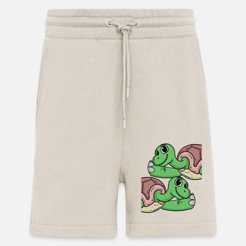 Turtle Turtles - Shorts - made by SPREAD - WARM CLAY