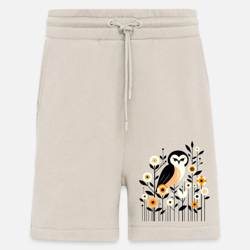 Florale Eule - Shorts - made by SPREAD - WARM CLAY