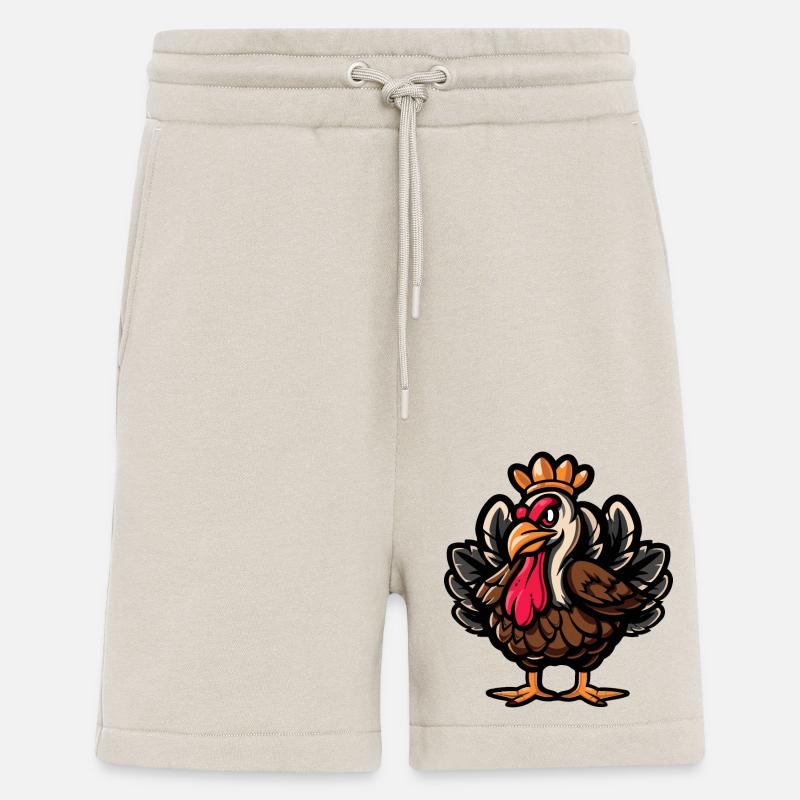 Truthan Comic Krone - Shorts - made by SPREAD - WARM CLAY