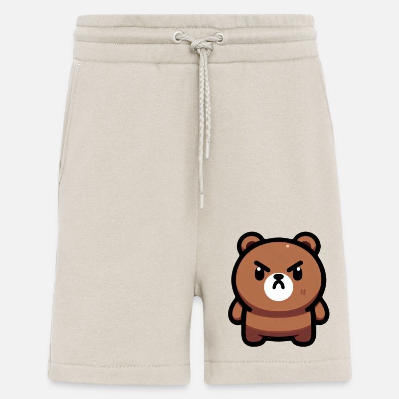 Heftige Braunbär-Kunst - Shorts - made by SPREAD - WARM CLAY