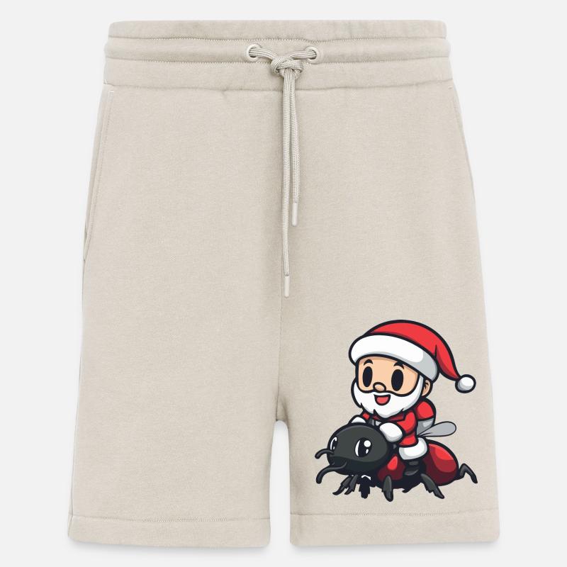 Ameise Weihnachtsmann - Shorts - made by SPREAD - WARM CLAY