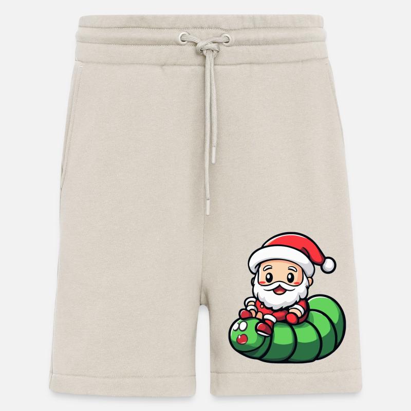 Wurm Weihnachtsmann - Shorts - made by SPREAD - WARM CLAY