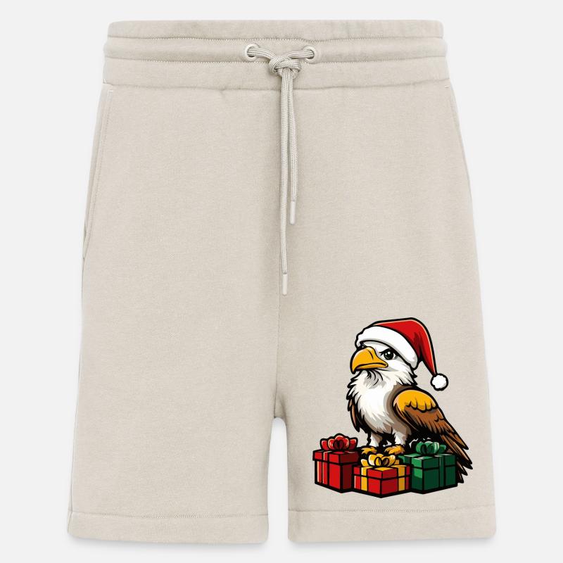 Cadeaux de Noël Eagle - Short bio décontracté fabriqué en UE - WARM CLAY