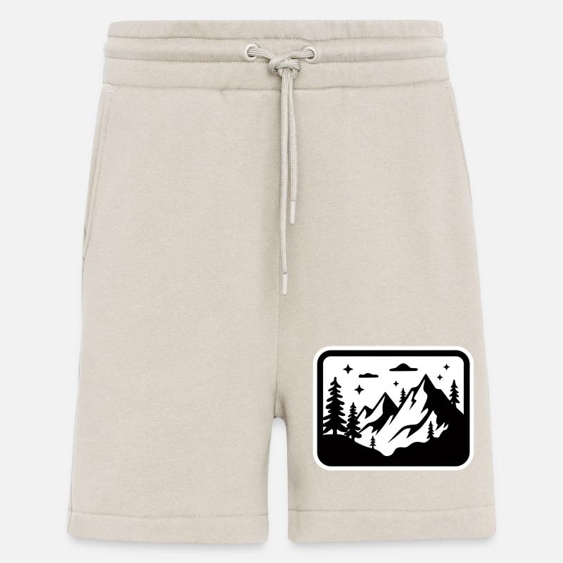 Berg Schwarz - Shorts - made by SPREAD - WARM CLAY