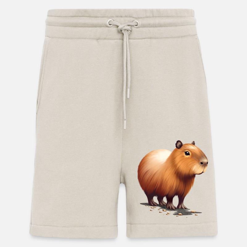 Capybara - Short bio décontracté fabriqué en UE - WARM CLAY