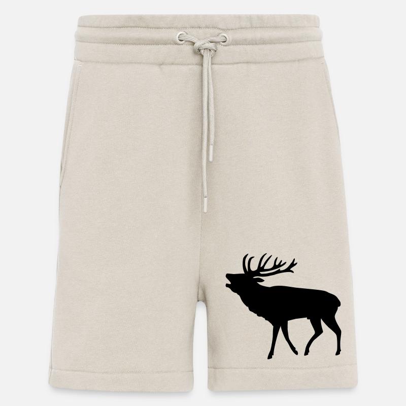 hirsch jäger jagd - Shorts - made by SPREAD - WARM CLAY