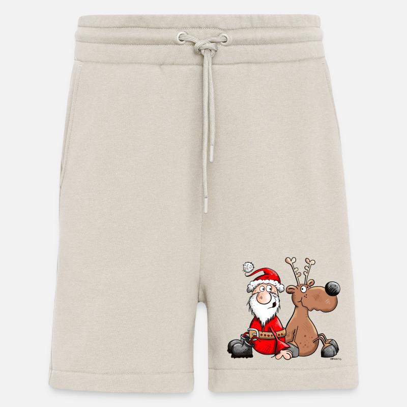 Weihnachts Dreamteam - Shorts - made by SPREAD - WARM CLAY