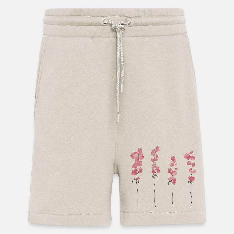 Rosa Blumen - Shorts - made by SPREAD - WARM CLAY