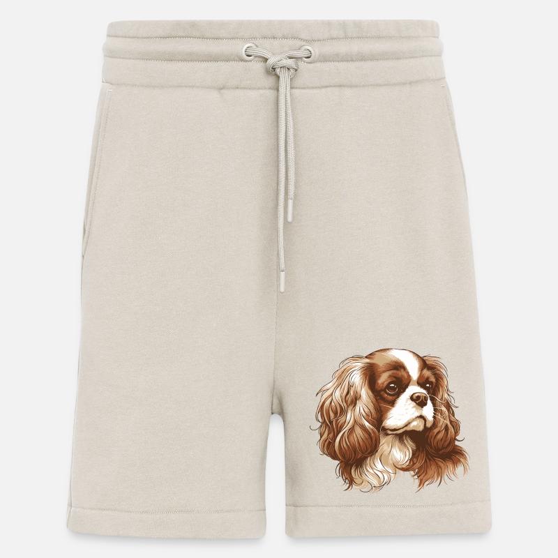 Cavalier King Charles Spaniel - Shorts - made by SPREAD - WARM CLAY