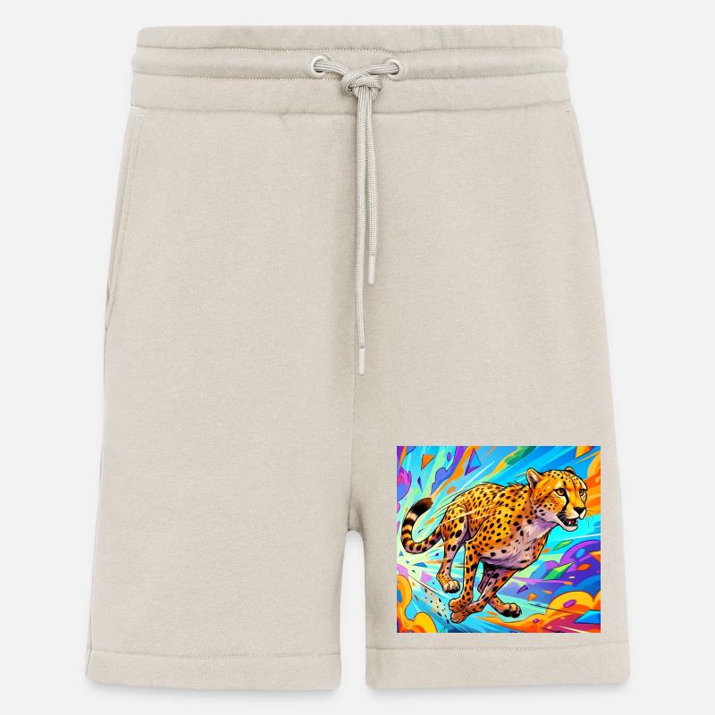 guépard - Short bio décontracté fabriqué en UE - WARM CLAY