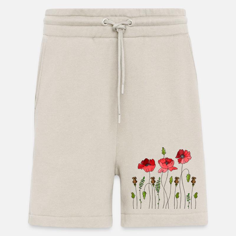 Flowers - Shorts - made by SPREAD - WARM CLAY