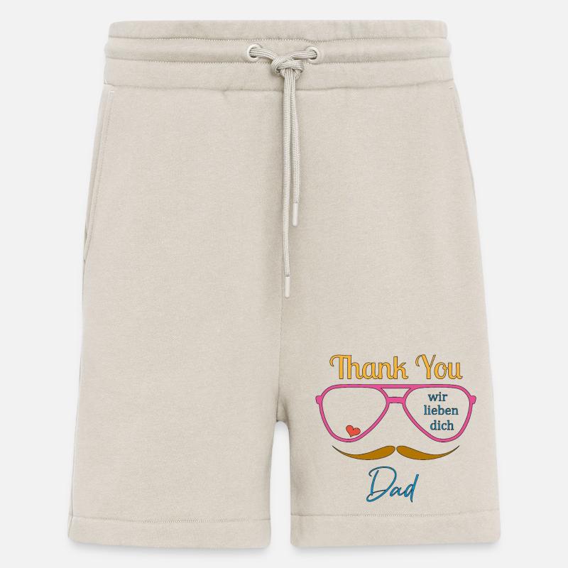Danke Dad  - Shorts - made by SPREAD - WARM CLAY