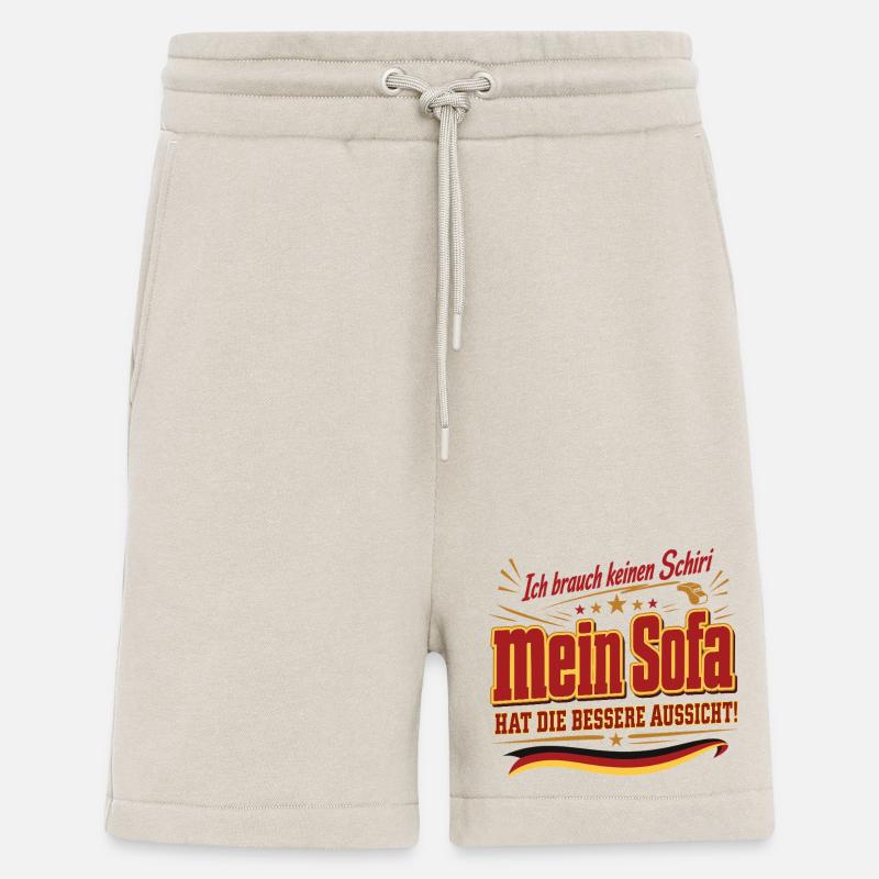 Ich brauch keinen Schiri - Shorts - made by SPREAD - WARM CLAY