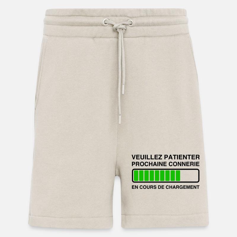 Please Wait Next in progress - Shorts - made by SPREAD - WARM CLAY