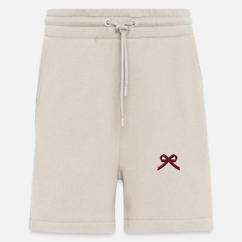 Schleife bestickt - Shorts - made by SPREAD - WARM CLAY