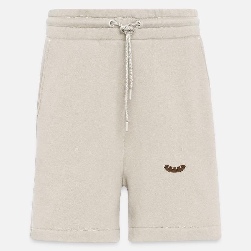 Bratwurst bestickt - Shorts - made by SPREAD - WARM CLAY
