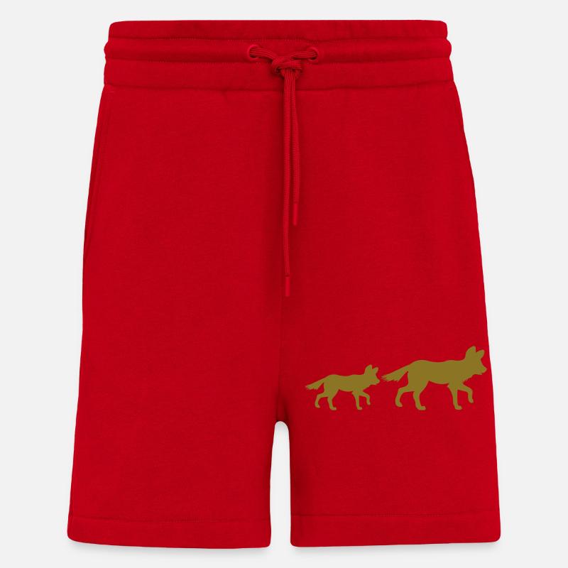 fuchs 2 - Shorts - made by SPREAD - Rot