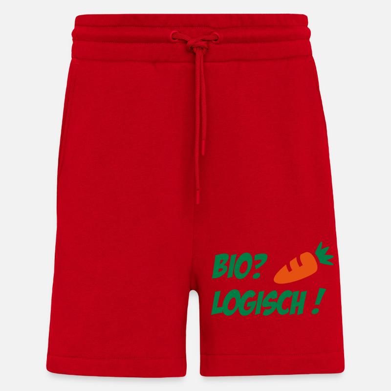 Biological - Shorts - made by SPREAD - red