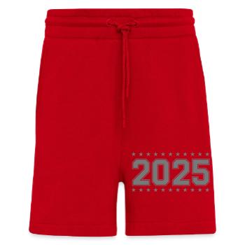 2025 - Short bio décontracté fabriqué en UE - rouge - Devant